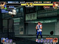 une photo d'Ã©cran de The King of Fighters 99 - Millenium Battle sur SNK Neo Geo